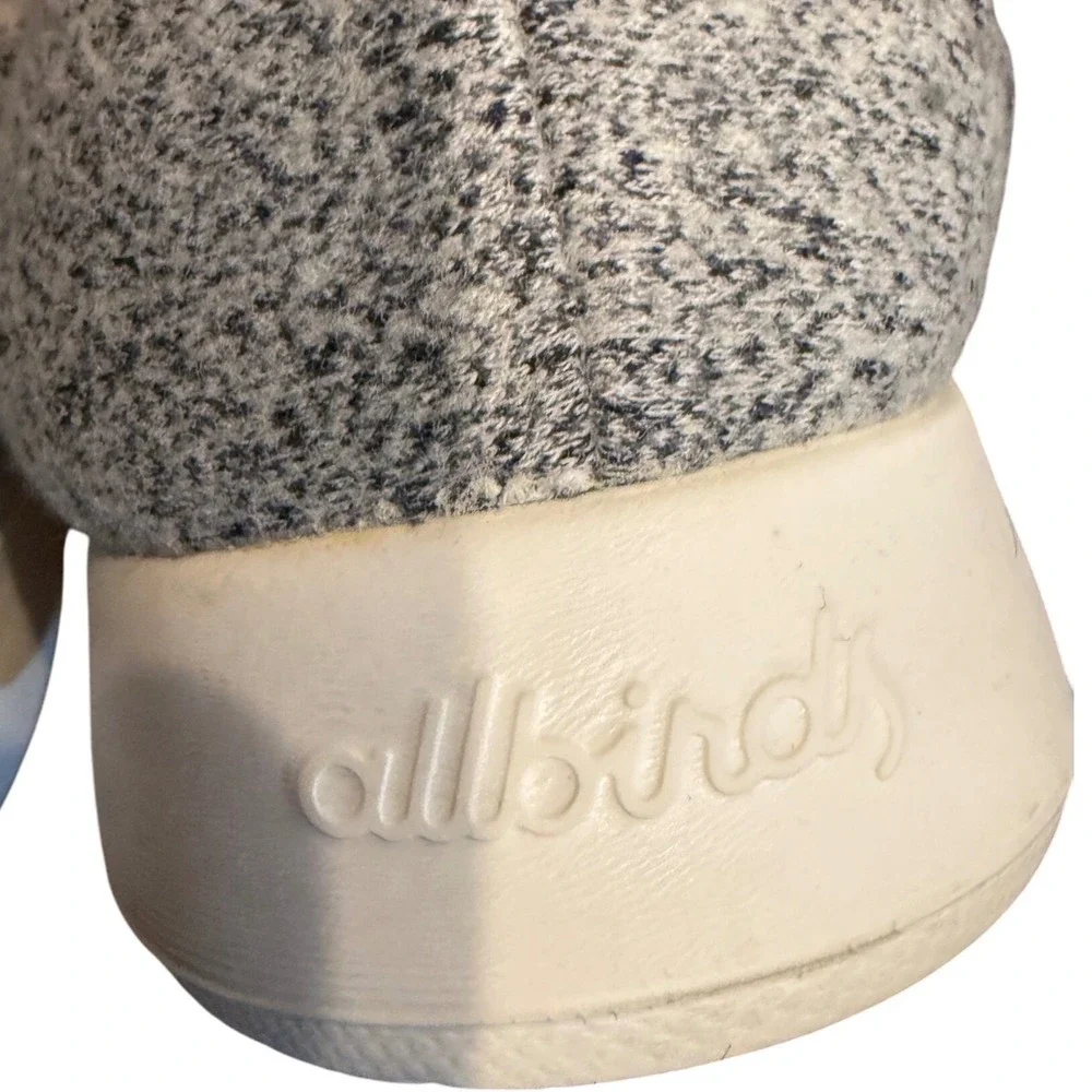 Allbirds Wool‎ Runners Womens Size 9 Grey Knit Lace Up Sneakers Shoes